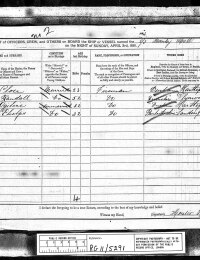 1881 Census (page 2)