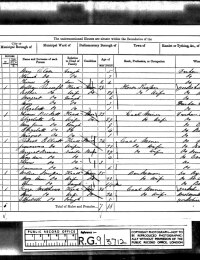 1861 Census (page 2)