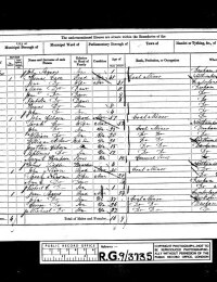 1861 Census (page 2)