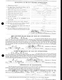 1914 Military Record