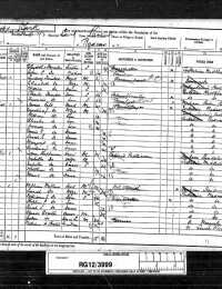 1891 Census (page 1)
