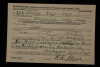 WW11 US Draft Card