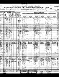 1920 US Federal Census