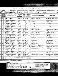 1881 Census (page 1)