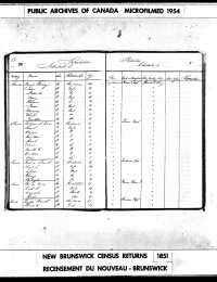 1851 Canada Census (p1)