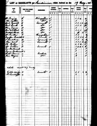 Immigration Record (page 2)