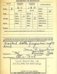 WW2 US Draft Record (page 2)