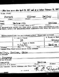 WW2 US Draft Record (page 1)