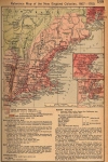New England American Colonies from 1607 to 1760